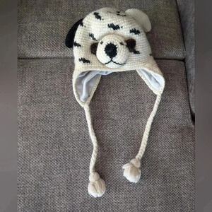 Kids Knit Dog Hat